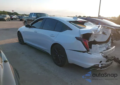 2022 Cadillac Ct5 Sport из США, поврежденный, VIN 1G6DP5RK1N0113917